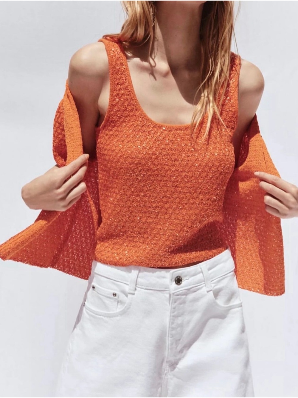 Zara Sequin Tank